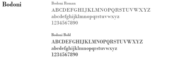 Bodoni