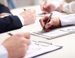 법인이사회 사전공고 및 회의록